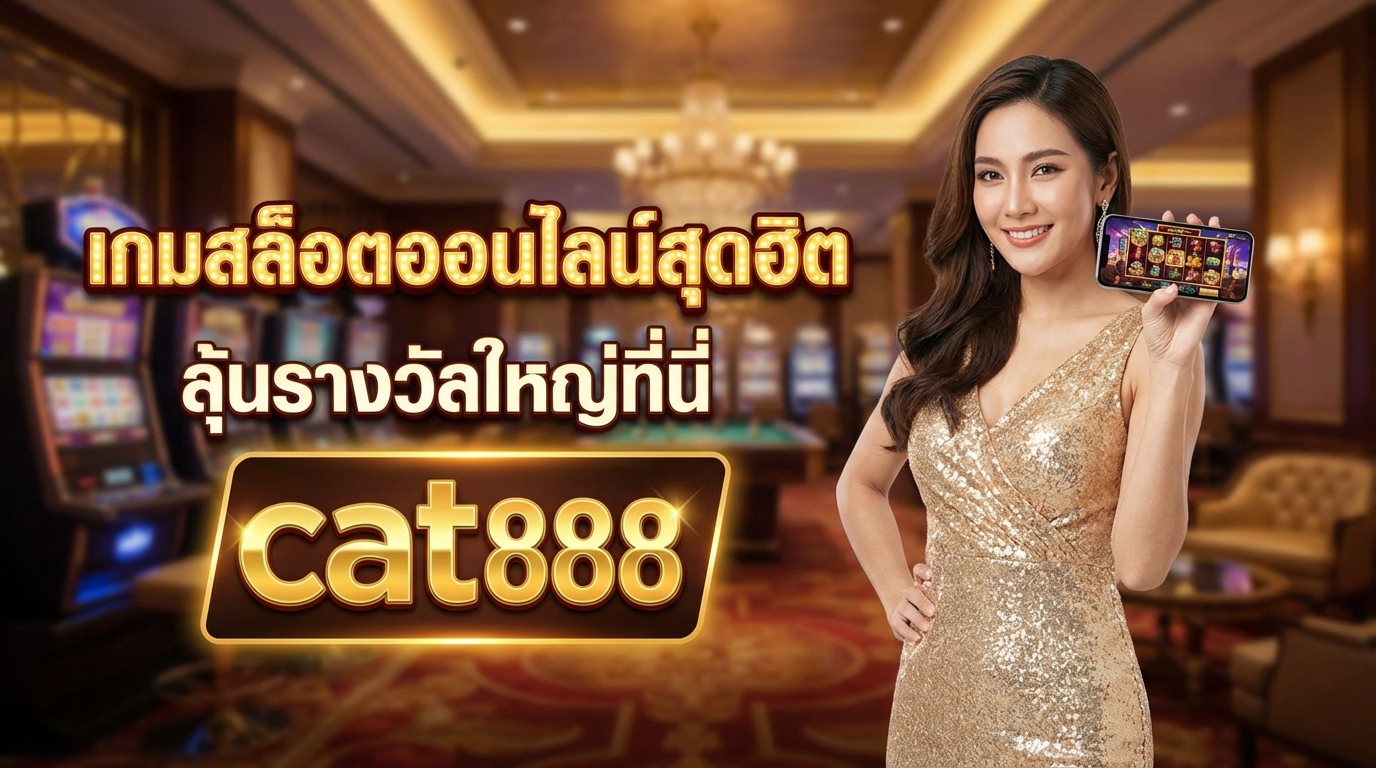 cat888 ทางเข้าเว็บเดิมพันยอดนิยม อัปเดตเกมใหม่ เครดิตฟรี และโปรโมชั่นสุดคุ้ม