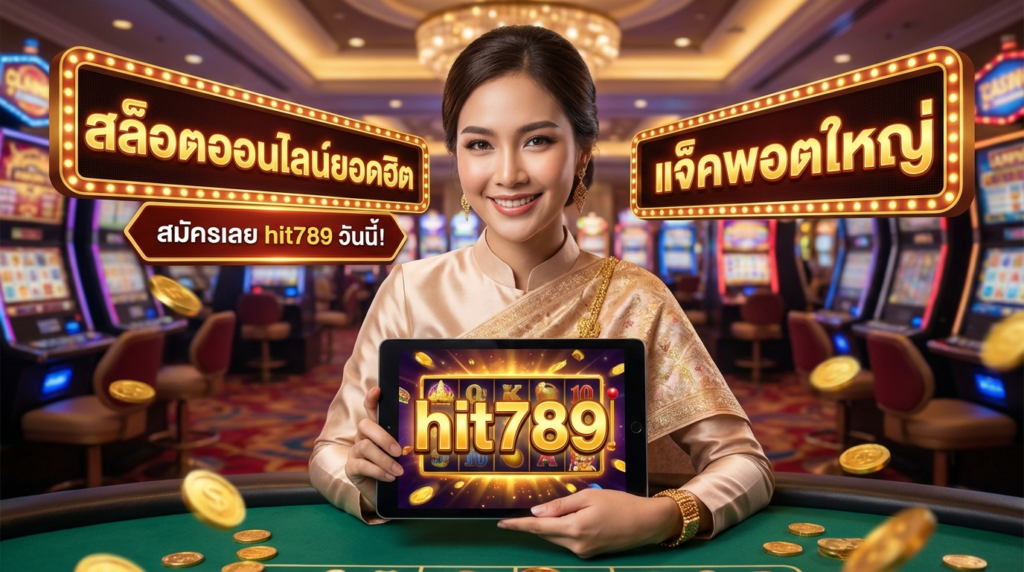 ทางเข้า hit789 เว็บเดิมพันเกมใหม่ พร้อมเครดิตฟรีและโปรโมชั่นสุดคุ้มสำหรับสมาชิก