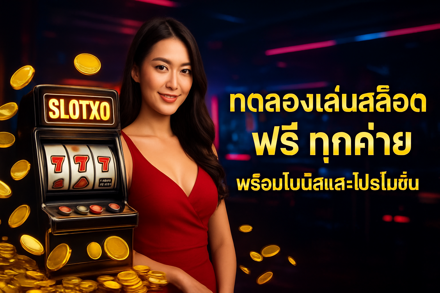 ภาพหน้าปกบทความ ทดลองเล่นสล็อต ฟรี ทุกค่าย พร้อมโบนัสและโปรโมชั่น