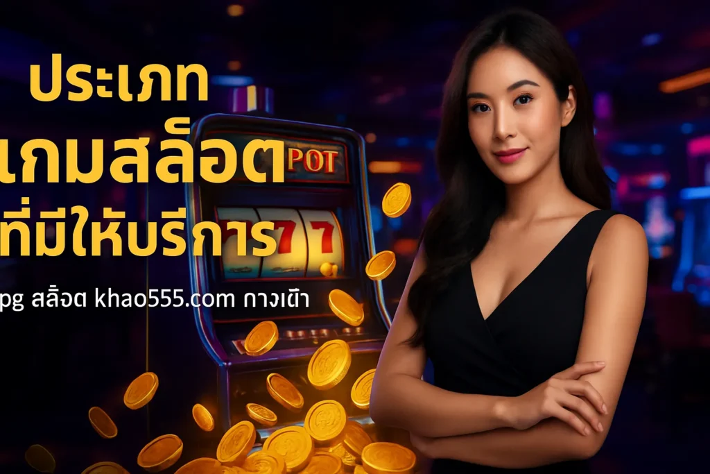 ภาพประกอบหัวข้อ ประเภทเกมสล็อตที่มีให้บริการ — pg สล็อต khao555.com ทางเข้า