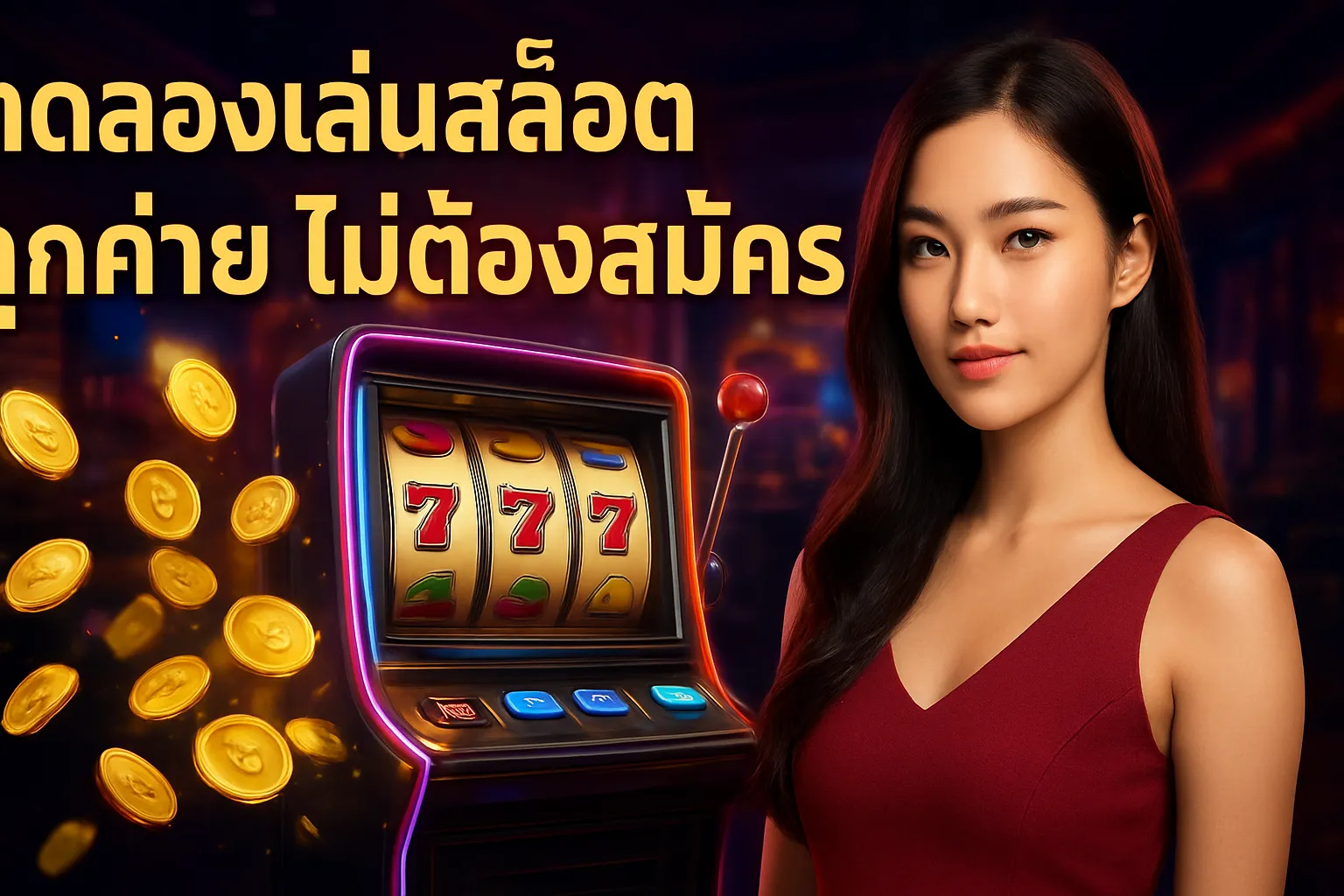 ภาพประกอบหัวข้อ ทำไมต้องทดลองเล่นสล็อตทุกค่าย