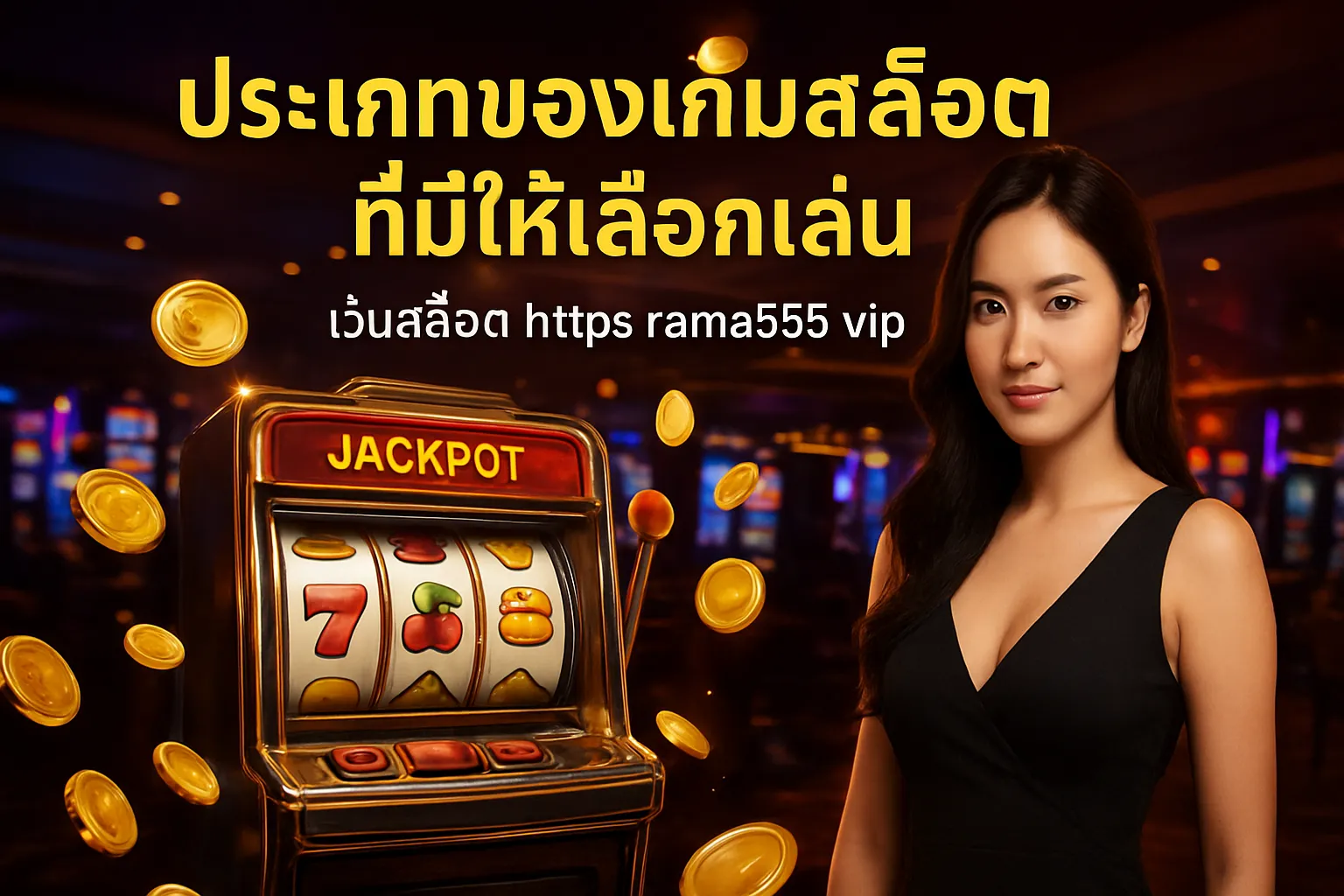 ภาพประกอบหัวข้อ ประเภทของเกมสล็อตที่มีให้เลือกเล่น